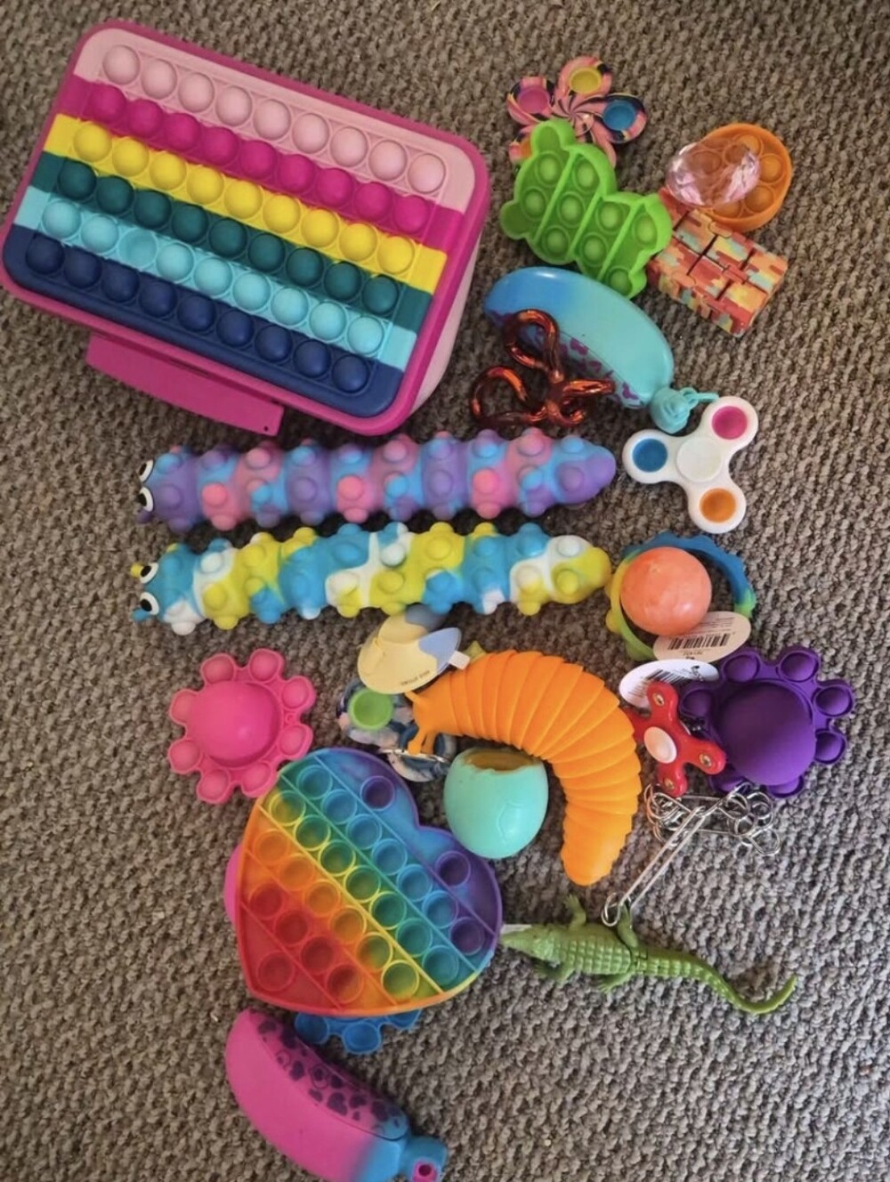Lot Of Fidget Toys